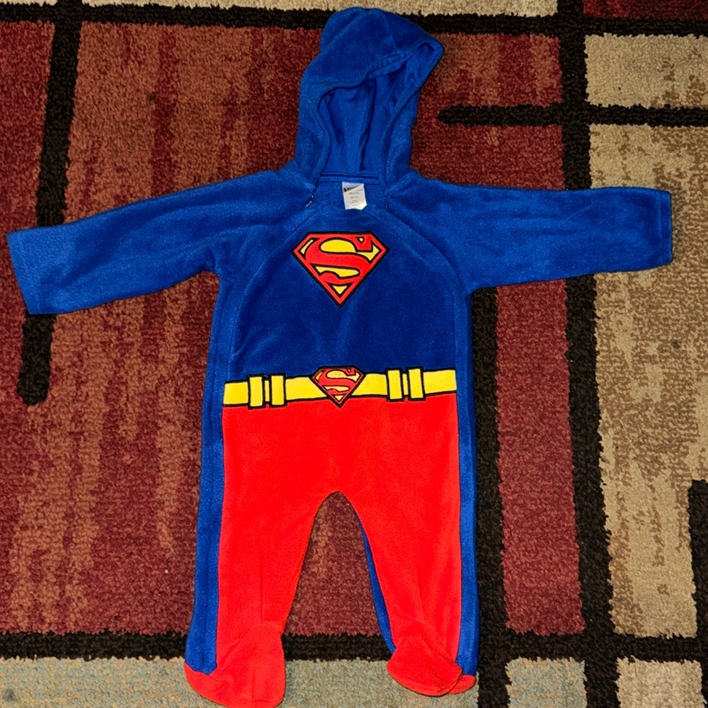 Baby Superman‎ Fleece One Piece